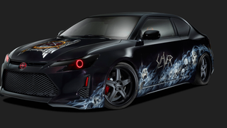 This Sick Slayer-Themed Scion tC Is Easily The Metalest Scion Ever